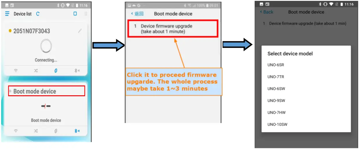 UNO IAQ App Indoor Air Quality Monitor Engineer Mode - Recovery Mode 2