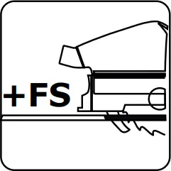 FESTOOL TSV 60 - Adjusting the cutting depth 2