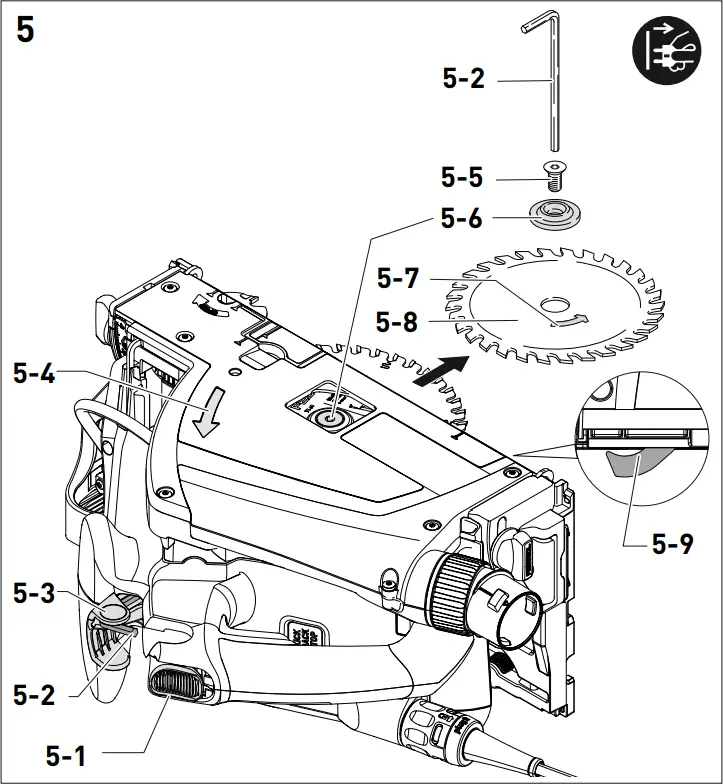 FESTOOL TSV 60 - Fig. 5