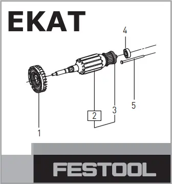 FESTOOL TSV 60 - Service and maintenance 2