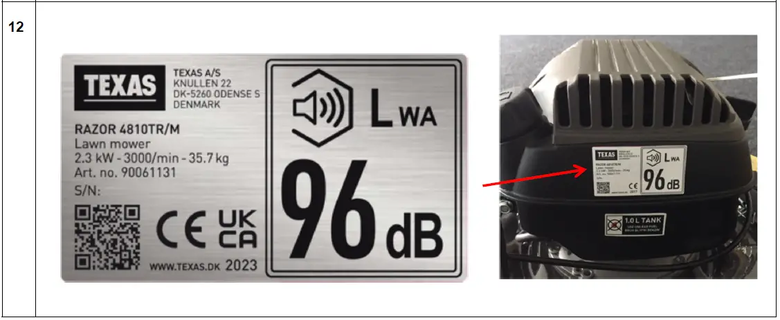 Texas-A-S-4805-TR-M-Razor-Series-Lawnmower-fig-13