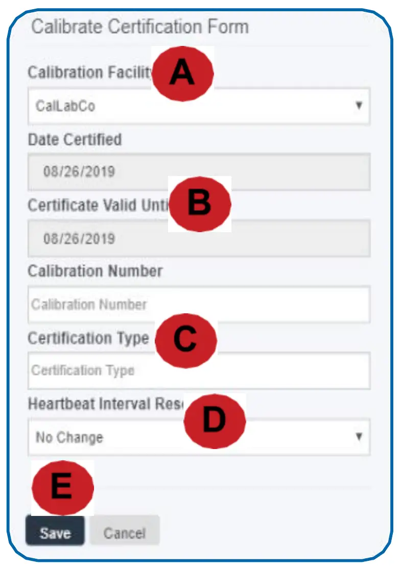 Calibration Certificate