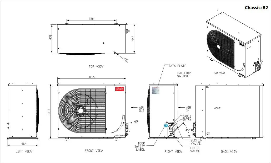 Danfoss OP LPQEMPJE Optyma Slim Pack Condensing Units - Product Overview 3