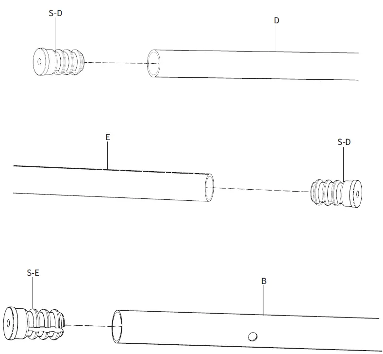 V I V O PP-RD-069B Pop-up Cloth Room Divider 3