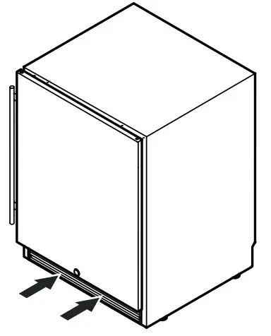 LIEBHERR RO 510 Outdoor Cooler - assembly 1