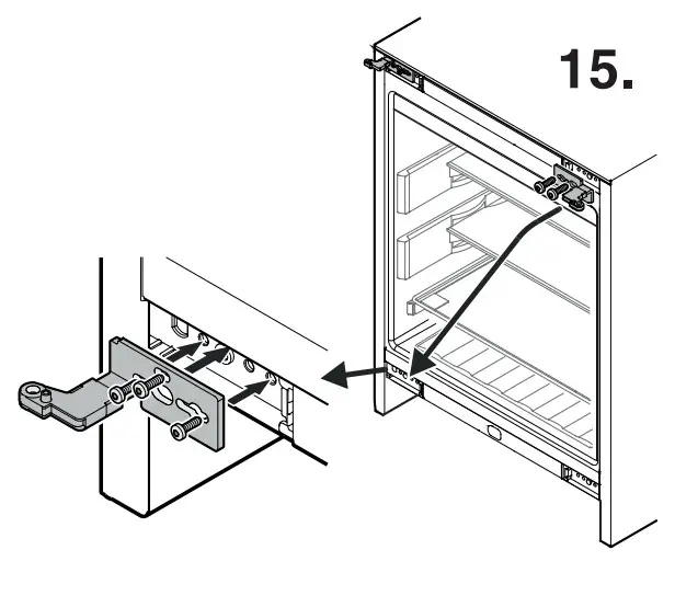 LIEBHERR RO 510 Outdoor Cooler - assembly 15