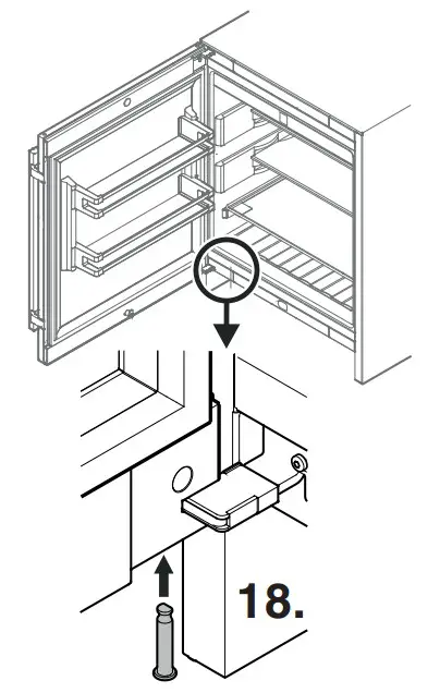 LIEBHERR RO 510 Outdoor Cooler - assembly 18