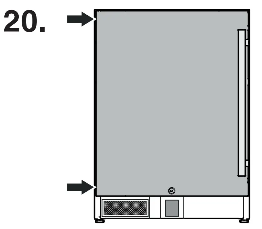 LIEBHERR RO 510 Outdoor Cooler - assembly 20