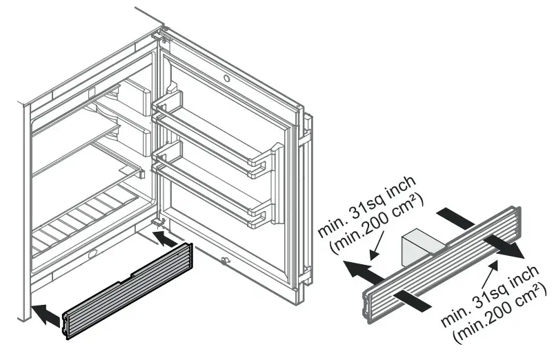 LIEBHERR RO 510 Outdoor Cooler - assembly 28