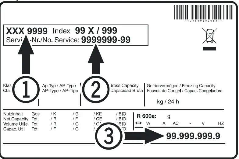 LIEBHERR RO 510 Outdoor Cooler - assembly 53