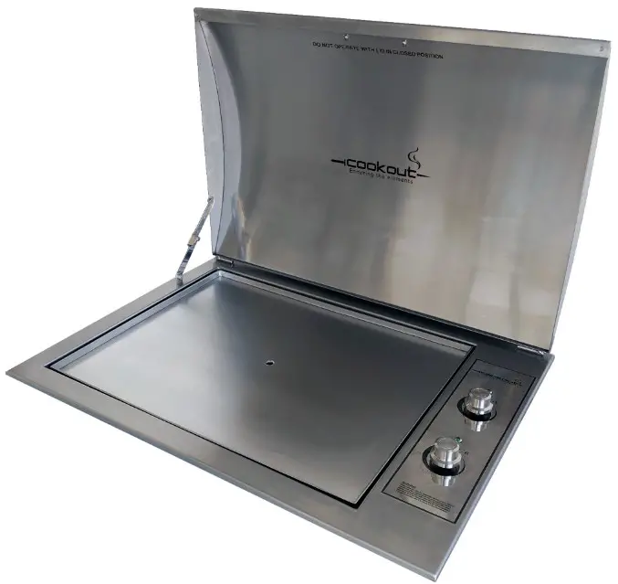 cookout Infinity Teppanyaki 240V Stainless Steel Built-In Barbecue