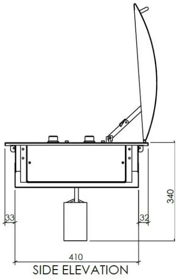 Installing your barbecue