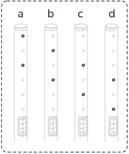 Installation the feet