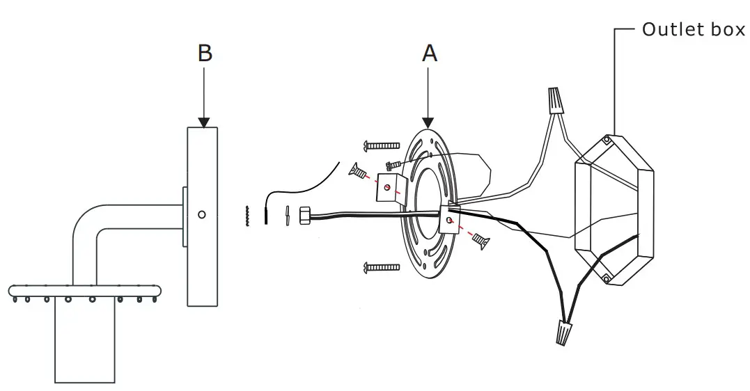 CRYSTORAMA GAB-B7311-GA One Light Wall Mount - icon 3