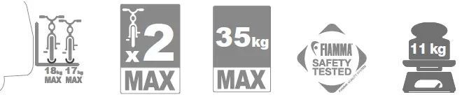 FIAMMA -0209626-Carry-Bike-DJ-For-Rear-Door-FIG-4