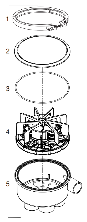 Jandy T0073500 6 Port Valve In Floor Cleaning System - Cassette Assembly1