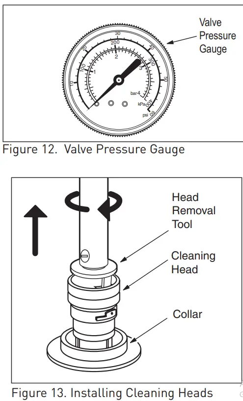 Jandy T0073500 6 Port Valve In Floor Cleaning System - Lid 1