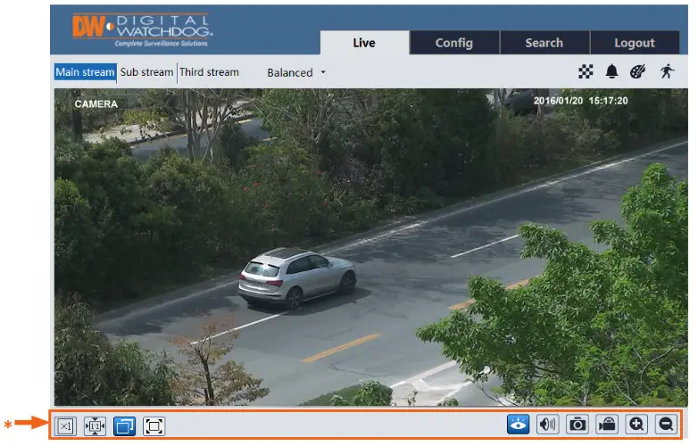 Digital Watchdog DWC-MB95Wi28T Network IR Outdoor Bullet Camera - App2