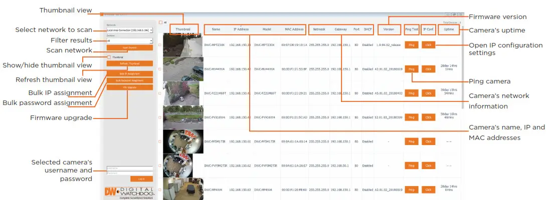 Digital Watchdog DWC-MB95Wi28T Network IR Outdoor Bullet Camera - Diogram