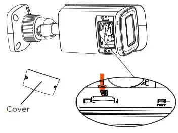Digital Watchdog DWC-MB95Wi28T Network IR Outdoor Bullet Camera - SD CARD