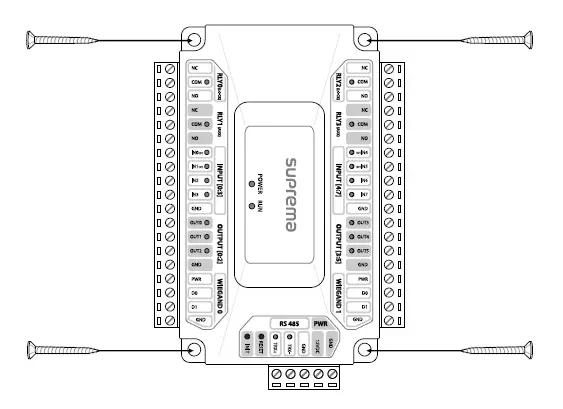suprema-DM-20-Door-Control-Module-fig-5