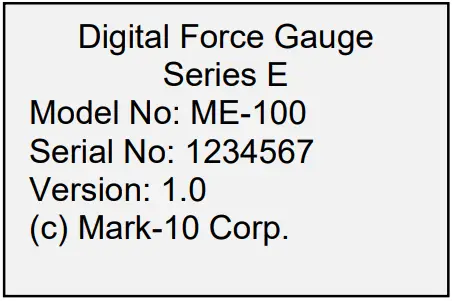 Mark 10 ME 100 Series E Ergonomics Force Gauge - fig 41