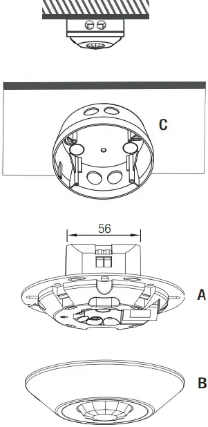 Surface mount assembly 