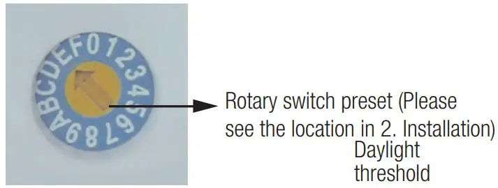 Rotary Switch Settings