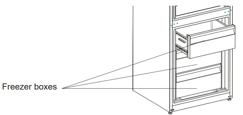 Home Appliances SJ-BA20IEXAC-EU Fridge Freezers - Accessories