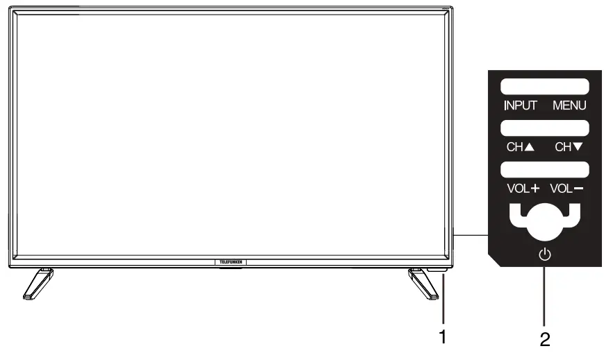 TELEFUNKEN TF-LED32S72T2 LCD TV with LED Backlight - fig 3