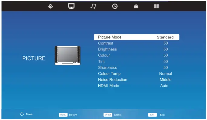 TELEFUNKEN TF-LED32S72T2 LCD TV with LED Backlight - fig 8