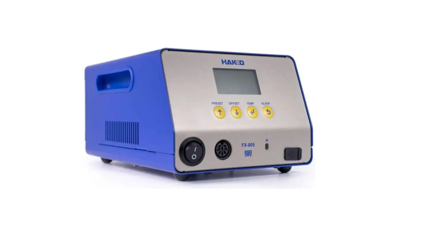 Hakko Fx-805 Soldering Station Instruction Manual