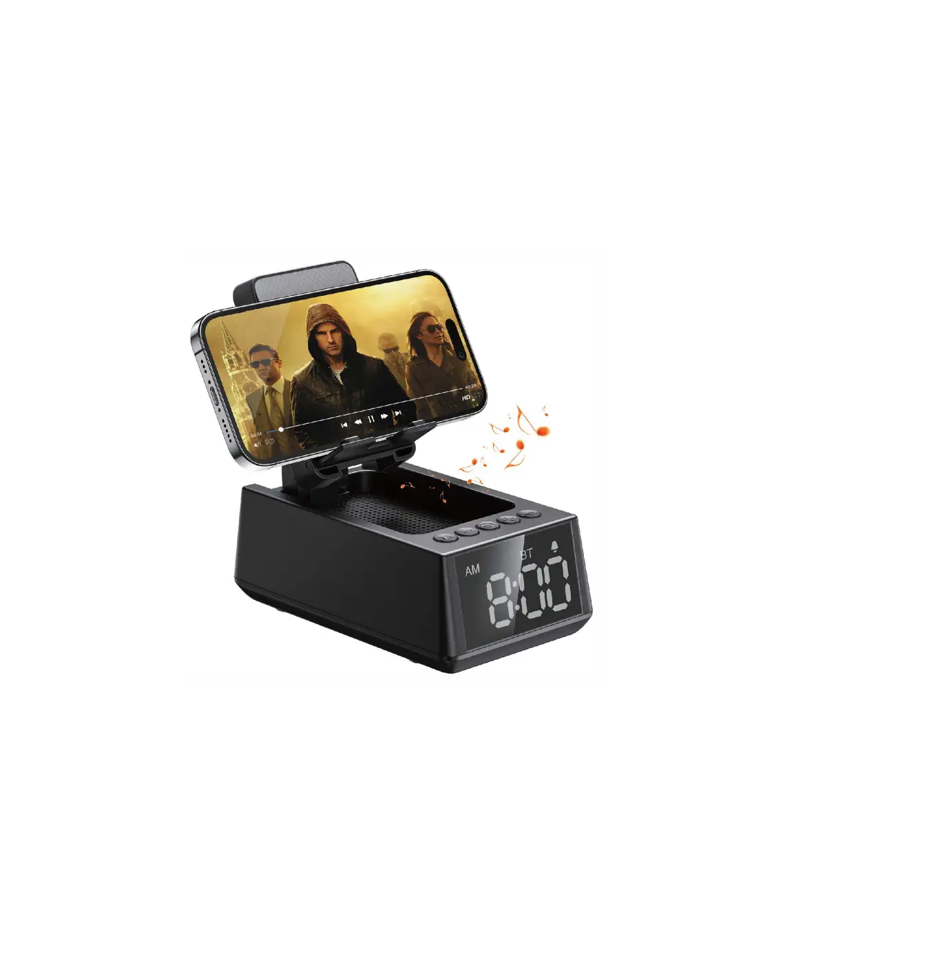 Chifenchy Magic Arm Phone Stand With Bluetooth Speaker User Guide