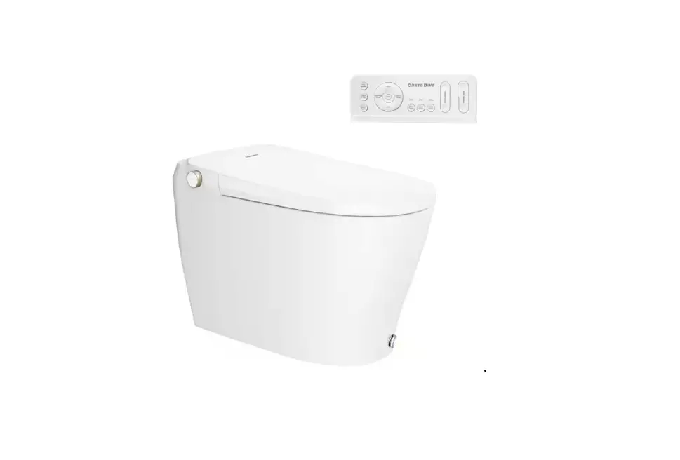 Casta Diva Cd-y070 Elongated Tankless Smart Bidet Toilet Instruction Manual
