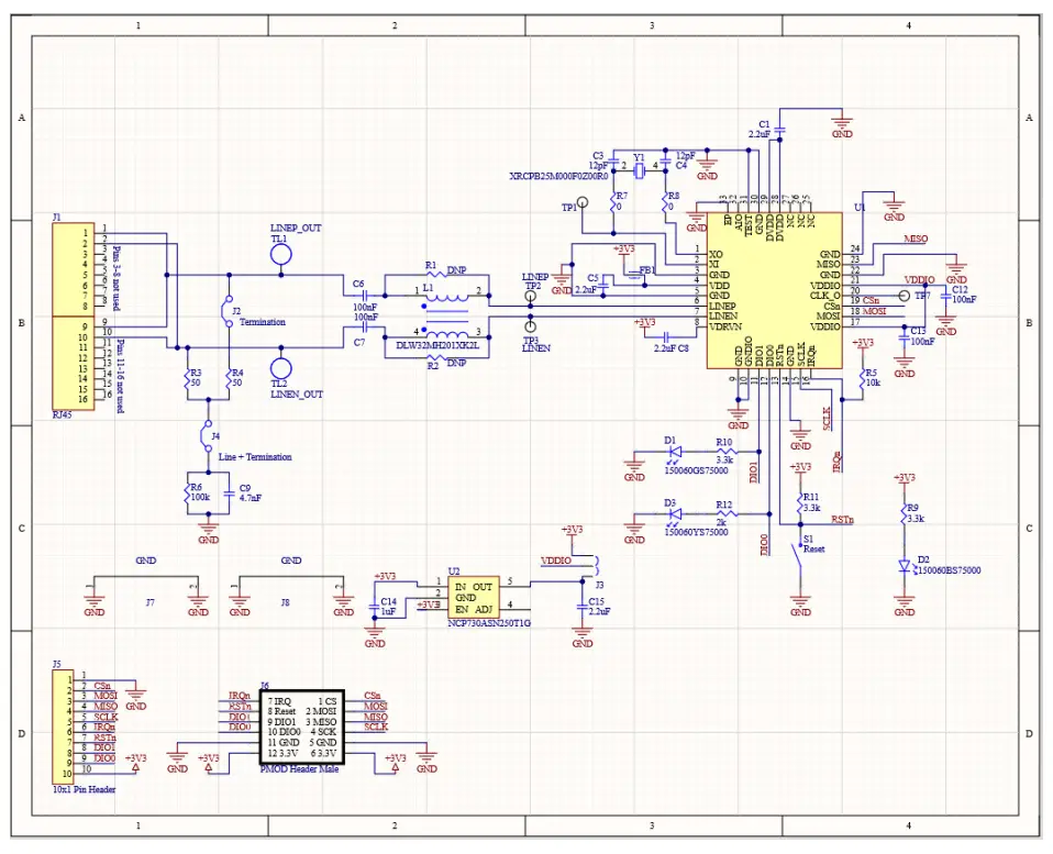 NCN26010XMNEBV Schematic