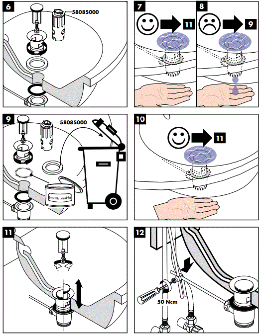 hansgrohe FOCUS S Lever Sink Faucet-FIG12