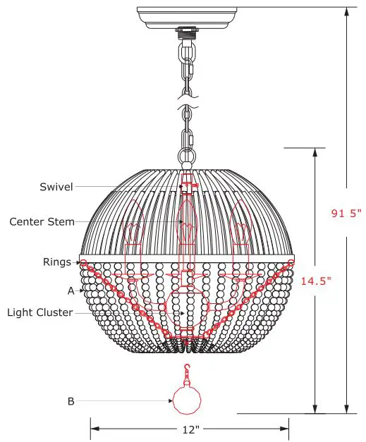 CRYSTORAMA-DUV-623MK-Duval-Three-Light-Mini-Chandelier-fig-1