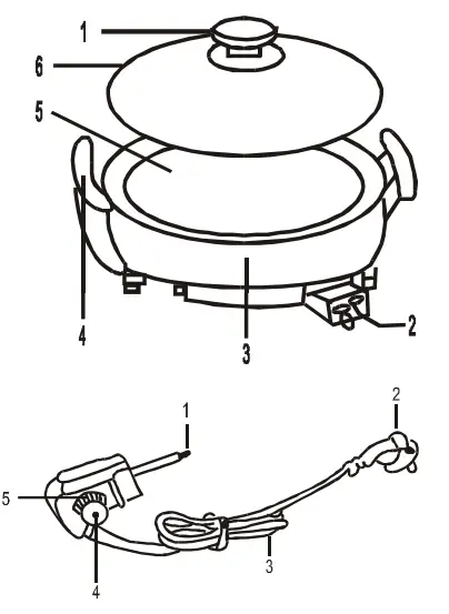 mestic MEG-300 Electric Grill Pan - Cooking