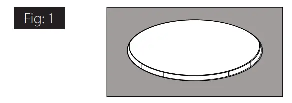 RAB DAISY4 Daisy Chain Wafer Downlight FA - fig