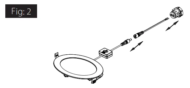 RAB DAISY4 Daisy Chain Wafer Downlight FA - fig4