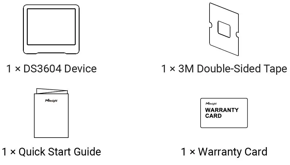 Milesight-DS3604-LoRaWAN-IoT E-Ink-Display-1
