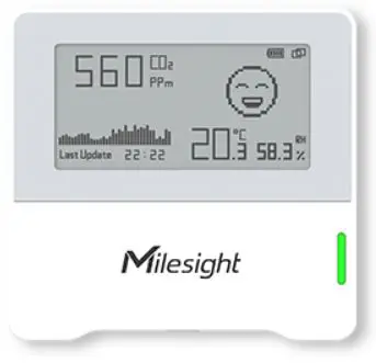 Milesight-DS3604-LoRaWAN-IoT E-Ink-Display