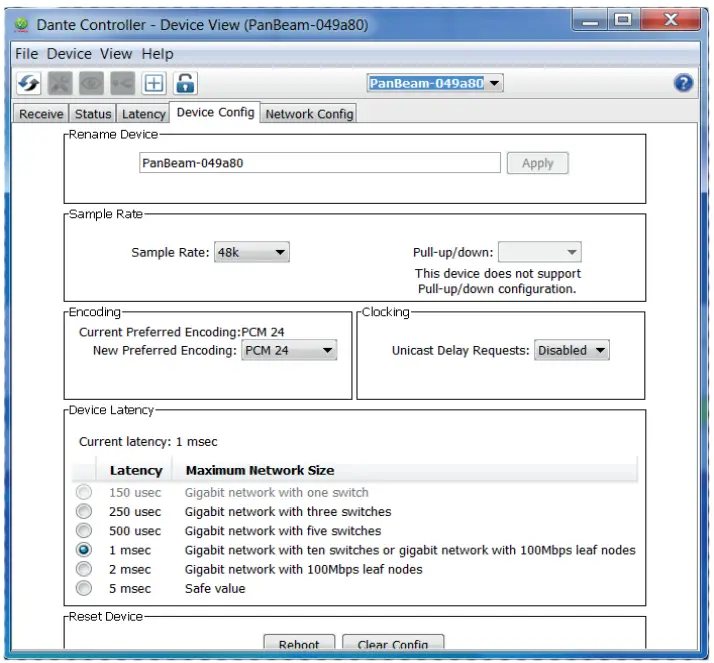 PAN ACOUSTICS PB 04 Pan Beam series with Beam Steering - figure 12