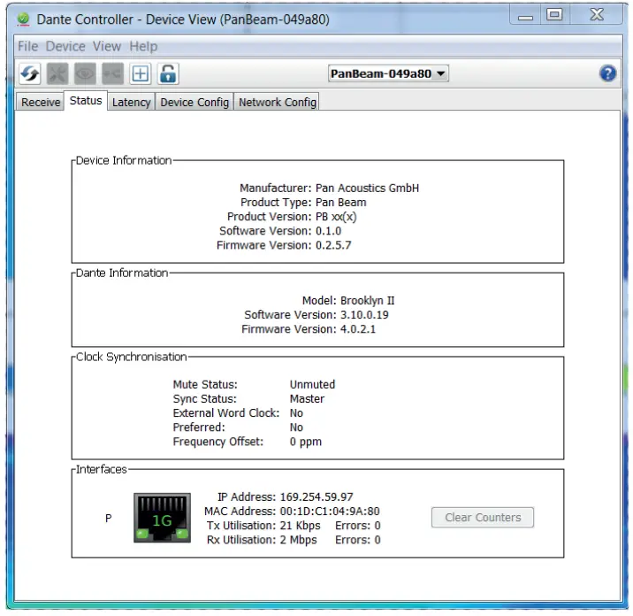 PAN ACOUSTICS PB 04 Pan Beam series with Beam Steering - figure 14