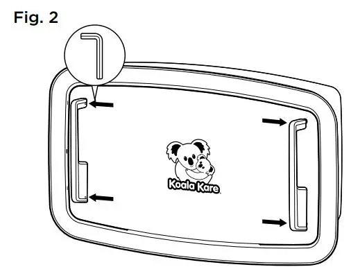 Koala Kare KB310 Replacement Handles Instructions - Fig. 2