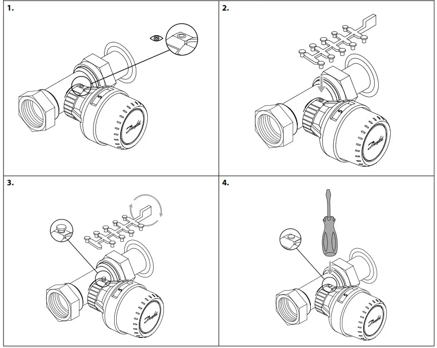 Danfoss 013G1232 Aveo Tamperproof Remote Sensor - Theft protection 1