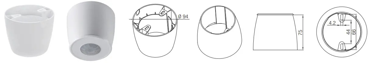 HYTRONIK HBIR29 2CH PIR Standalone Motion Sensor - Accessories 3