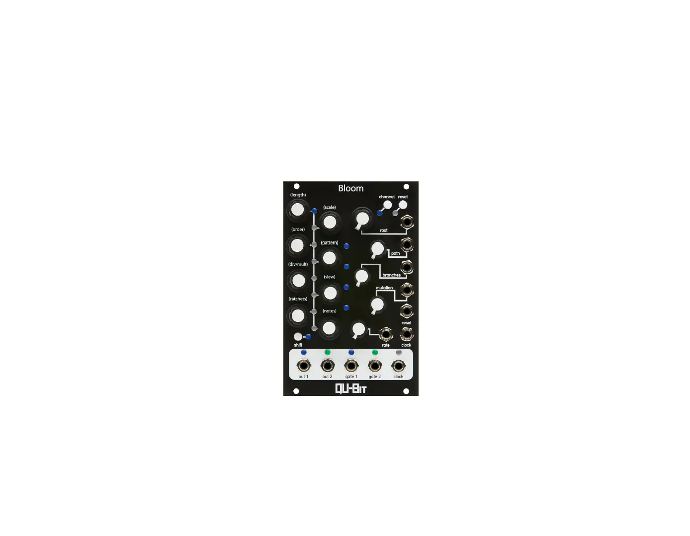 Qu-bit Bloom Eurorack Module Instruction Manual Qu-bit Bloom Eurorack Module Instruction Manual