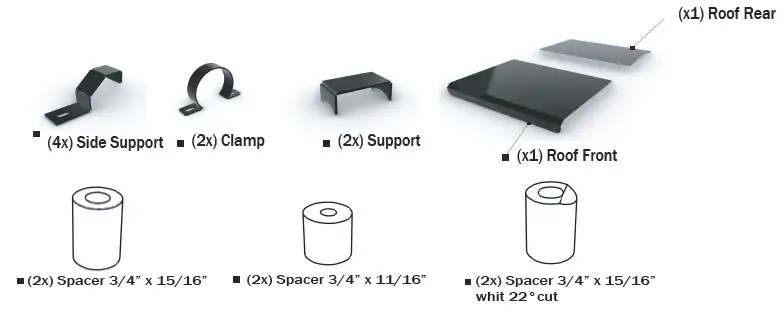 AFX-MOTORSPORTS-TEC052-Polaris-Ranger-Crew-Aluminum-Roof-FIG-1