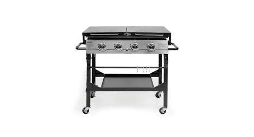 Livoo Doc278 Plancha Gaz Station 4 Burners Instruction Manual